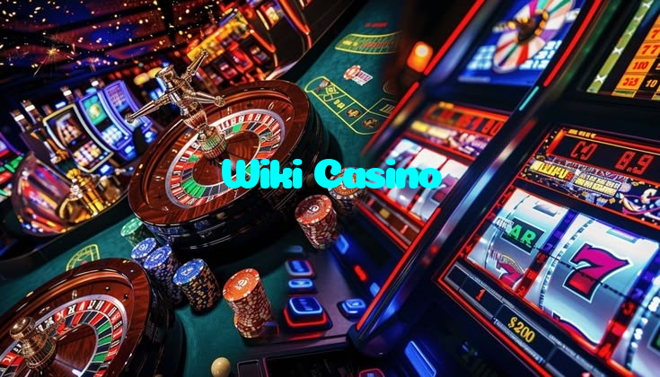 Wiki Casino casino presented on mobile device in Pakistan with slots and live games